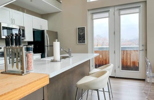 Downtown Rochester Apartment | Two-Story Luxury Ultra-Modern Penthouse Apartment