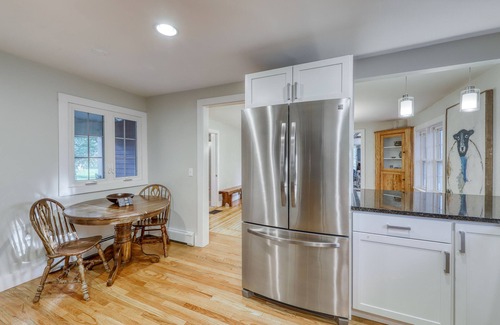 Stowe House | Two wonderful escapes with full kitchens, WiFi, private hot tub, & gas grill