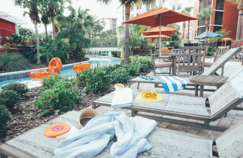 Orange Lake Villa | Ultimate Family & Business Getaway: Spacious 2BR villa, pool, golf, & much more.