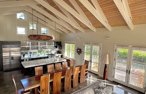 Kekaha House | Ultimate in "Cool" - Amazing Design.Ocean/Sunset Views A/C .TVNCU #5007