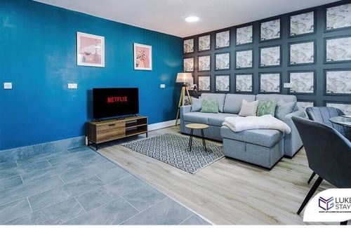 Moseley Condo | ◑Ultra-Modern 1 Bed Flat◑Master Ensuite ◑Central