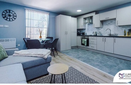 Moseley Condo | ◑Ultra-Modern 1 Bed Flat◑Master Ensuite ◑Central