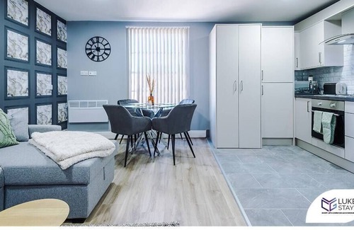 Moseley Condo | ◑Ultra-Modern 1 Bed Flat◑Master Ensuite ◑Central
