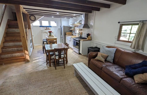 Historic Montford Cottage | Unbeatable Location Carriage House with Great Vibe