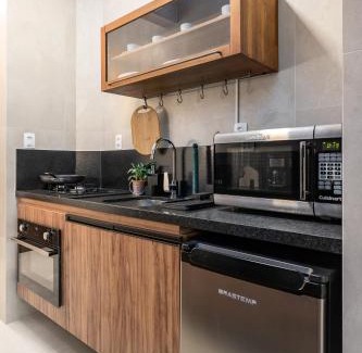 Copacabana Apartment | Unhotel - Apartamento Moderno Home Office - Praia e Metrô