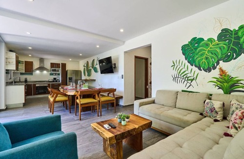 Playacar Beach House | Unique 6BR Villa in Playacar w/Pool close to Beach