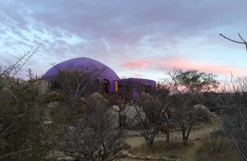 Los Zacatitos House | Unique Artist Dome Between Mountains Sea And Desert