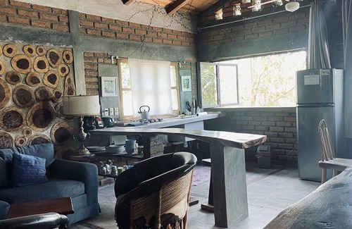Sayulita Cabin | Unique artsy cabin, large window views