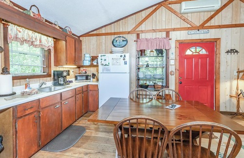 Lake Toxaway Cabin | Unique Cabin w/Fire Pit and Tennis On Site