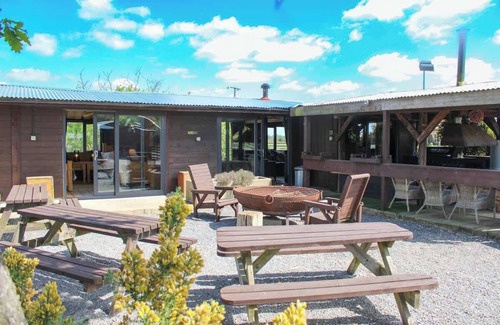 Glentham Cabin | Unique Country Cabin, Puppy Lounge and Games Room