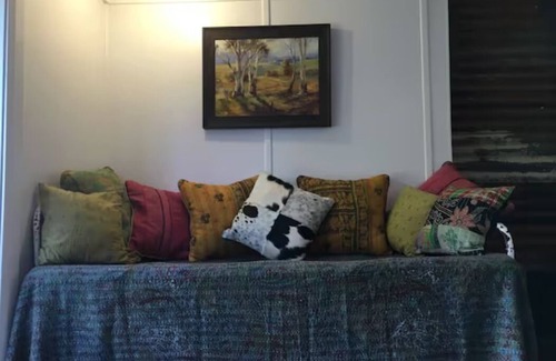 Wentworth Falls Cabin | Unique, cute & cozy get away, creative & comfortable with loads of character.