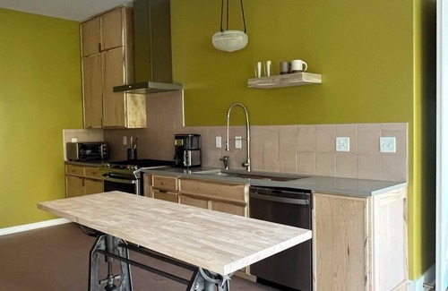 Alexander Cottage | Unique, earth sheltered country home with quonset hut access. Quiet! Pets!