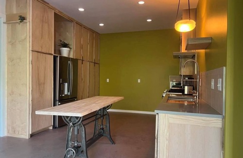 Alexander Cottage | Unique, earth sheltered country home with quonset hut access. Quiet! Pets!