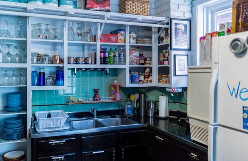 St. Louis House | Unique Home w/Private Pool, Fenced Yard, Projector & 1920's Style Speakeasy!