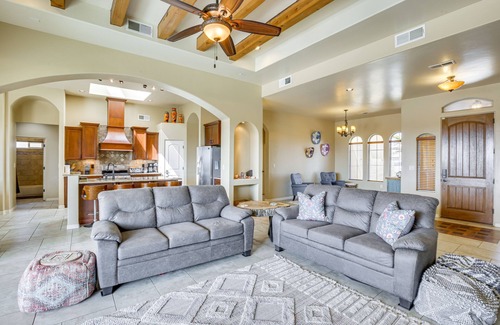 Las Cruces House | Unique Las Cruces Home w/Patio + Gas Grill!