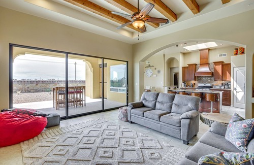 Las Cruces House | Unique Las Cruces Home w/Patio + Gas Grill!