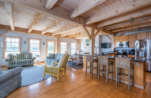 West Hyannisport House | Unique oceanfront windmill with breathtaking views of Nantucket Sound.