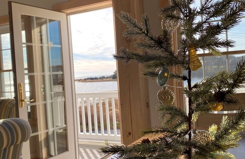 West Hyannisport House | Unique oceanfront windmill with breathtaking views of Nantucket Sound.