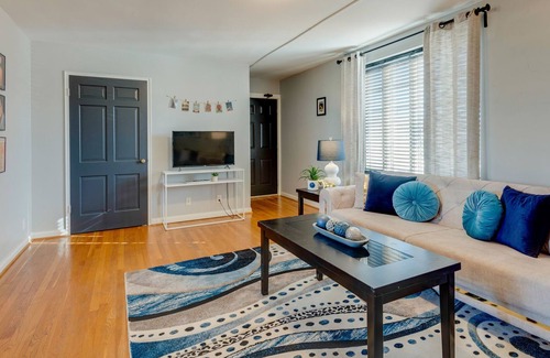 Midtown Apartment | Unit 201 2 BR with Sleeper Futon