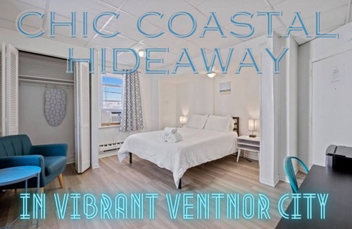 Ventnor City Apartment | Unit 5 · Beach Studio Vibes: Steps Away From Boardwalk