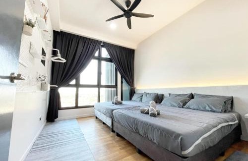 Taman Bukit Mewah Apartment | Up to 5 Pax,1Bedroom- above Paradigm mall & Escape JB