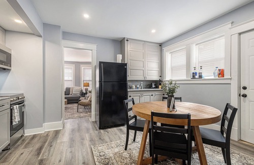 Michigan City Apartment | Updated, Close to Beach & Downtown, Washer/Dryer