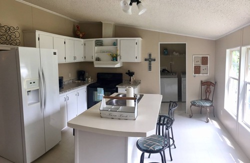 Leesville House | Updated Home across the street from the lake. With Private Dock and Land.