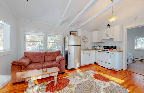 Orland Cottage | Updated lakefront cottage with shared boat dock - near Acadia