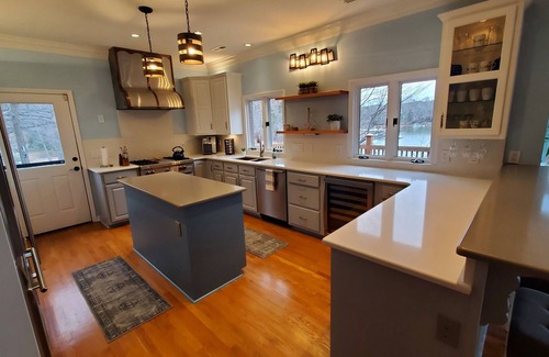 Mayhew House | Updated Lakefront Home w/great outdoor space and private dock, Sleeps 12.