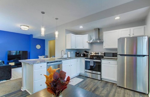 Cleveland Apartment | Upscale Little Italy Two Bedroom w/Private Drive