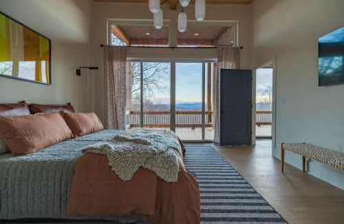 Morganton House | Upscale Masterpiece - Mountain Views with Hot Tub