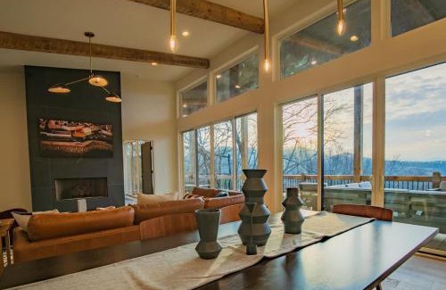 Morganton House | Upscale Masterpiece - Mountain Views with Hot Tub
