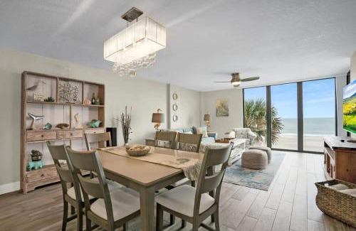 Crescent Beach House | Upscale Oceanfront Condo with Panoramic Views and Pool