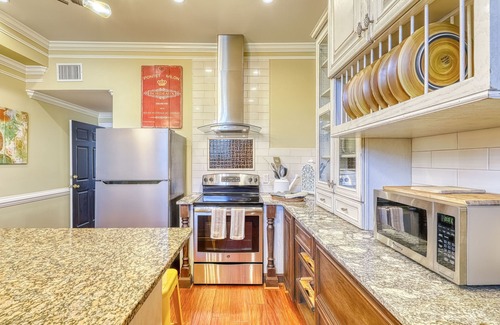 Old West Broad Neighborhood House | Upscale Savannah getaway with WiFi - one mile from downtown