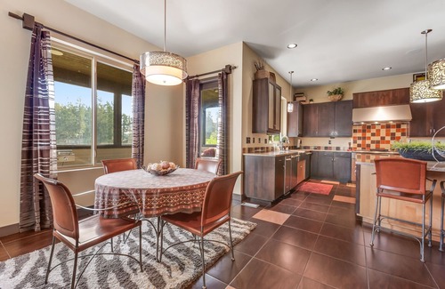 Fox Island House | Upscale waterfront estate with private dock, fireplace, & gourmet kitchen