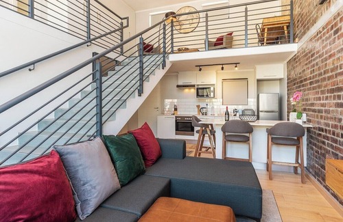 Salt River Apartment | Urban Artisan Loft with Mountain Views & Fast Wi-F