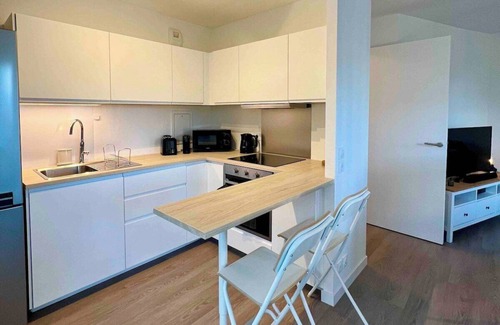 Bobigny Apartment | Urban Haven by the Canal