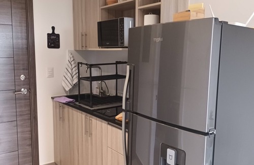 Zona 9 Apartment | Urban Minimalist Apartment Zone 10 gym, worskpace, terrace on site