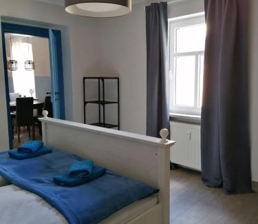 Ostrau Apartment | Urlaubsfreude Biedermann Haus Glücksstein Ferienwohnung Aquamarin