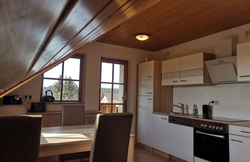 Koenigsfeld im Schwarzwald Apartment | Vacation apartment Leiteritz, attic, 73sqm, 2 bedrooms, 1 living/sleeping area, max. 6 persons