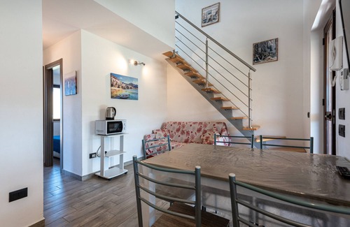 Campofelice di Roccella House | Vacation Home "Oceania" with Sea View, 2 Balconies & Shared Pool