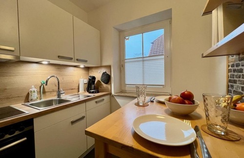 Wulfen Apartment | Vacation apartment Inselsonne 1 with terrace in Haus Bargmöhl 7 on Fehmarn
