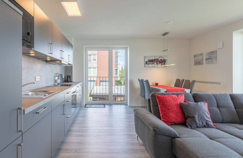 Norderhafen Apartment | Vacation apartment Auszeit am Deich on Nordstrand for up to 4 people