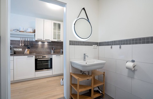 Neustadt in Holstein Apartment | Vacation apartment Kleine Muschel with balcony in Neustadt