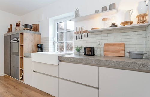 Suessau Apartment | Vacation apartment Lüttn Kombüse with terrace in Süssau