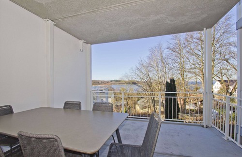 Lietzow Apartment | Vacation apartment with balcony, fireplace and sauna - Ferienresidenz Zwei Bodden FeWo 2-9
