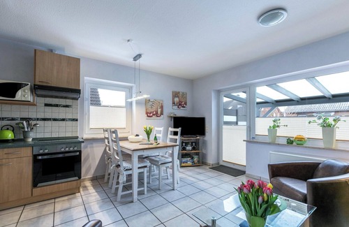 Friedrichskoog-Spitze House | Vacation Home “Kikki” near the Dyke with Wi-Fi, Terrace & Garden; Parking Available, Pets Allowed
