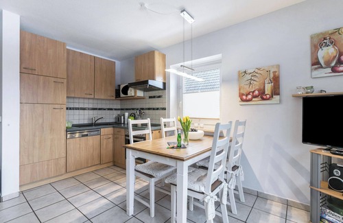 Friedrichskoog-Spitze House | Vacation Home “Kikki” near the Dyke with Wi-Fi, Terrace & Garden; Parking Available, Pets Allowed