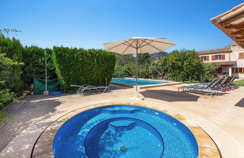 Pollensa House | Vacation Home "Can Noble den Suau" with Pool, Whirlpool, Terraces & Garden