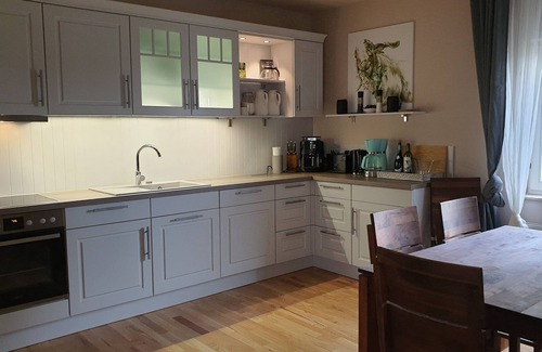 Altenberg House | Vacation home for 12 people, 8 rooms, 4 bathrooms with fireplace and large lounge